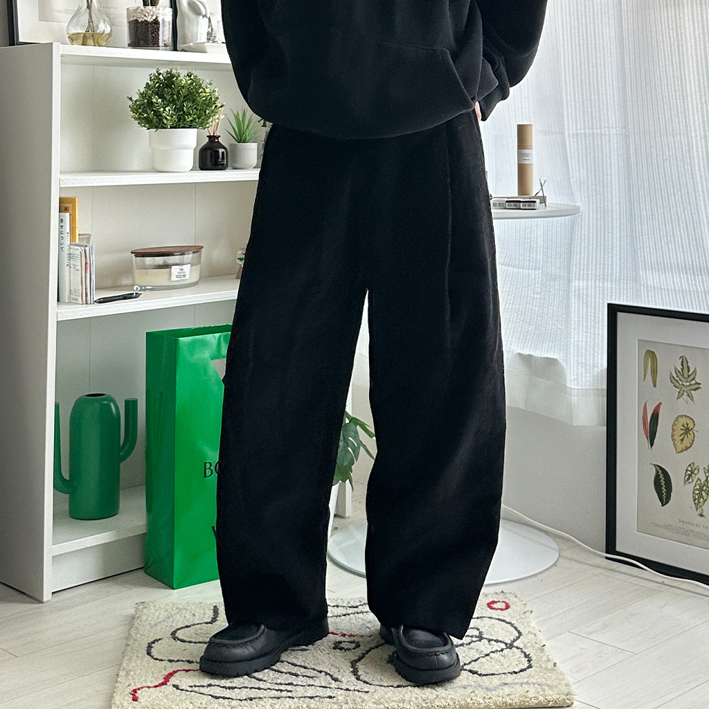 ワンタックコーデュロイパンツ | ファッション通販サイト NUGU