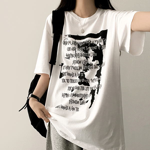 チャウヌ　サイン入りTシャツ bounceshop_ts0408-1