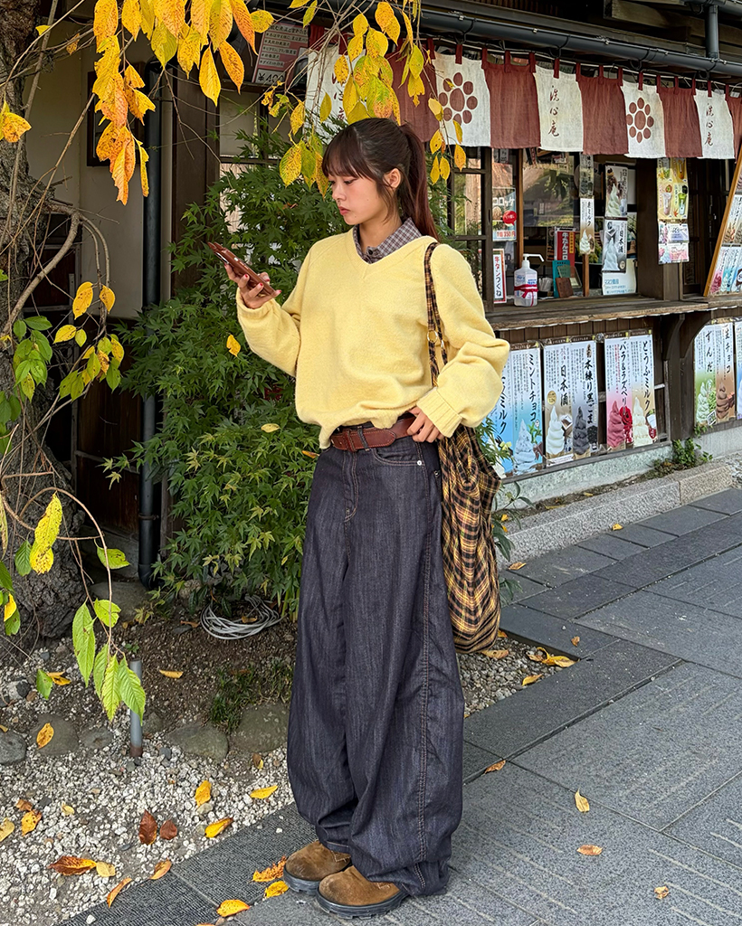 PEOPLESTYLE 生デニムパンツ バルーンジーンズ リジッド PEOPLESTYLE(ピープルスタイル)のメンズ デニム・ジーパン 人気