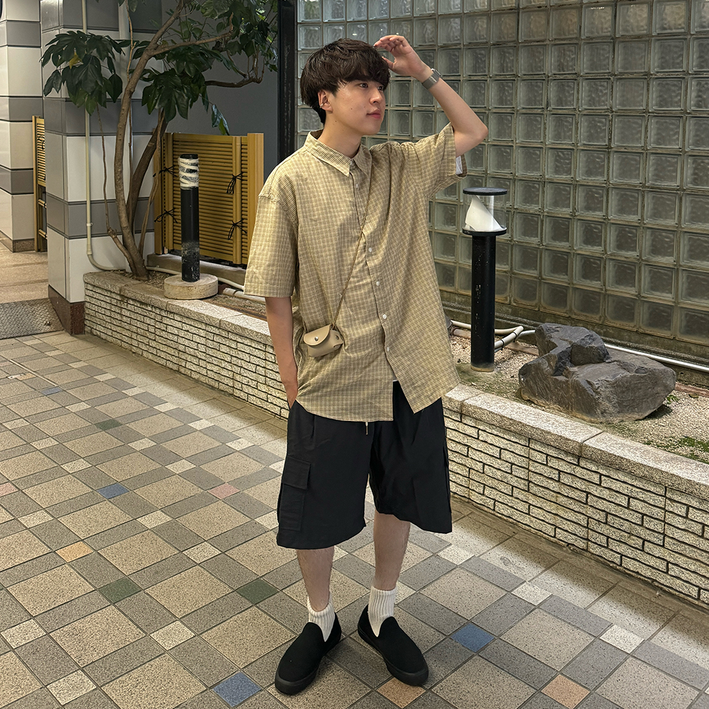 チェックポイント半袖シャツ | ファッション通販サイト NUGU