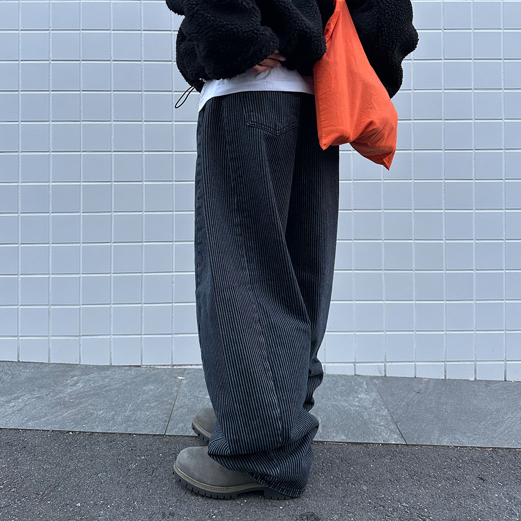 【極美品】トゥモローランド MACPHEE コットンパンツ ストライプ ワイド 楽天市場】ストライプ パンツ（ブランドトゥモローランド