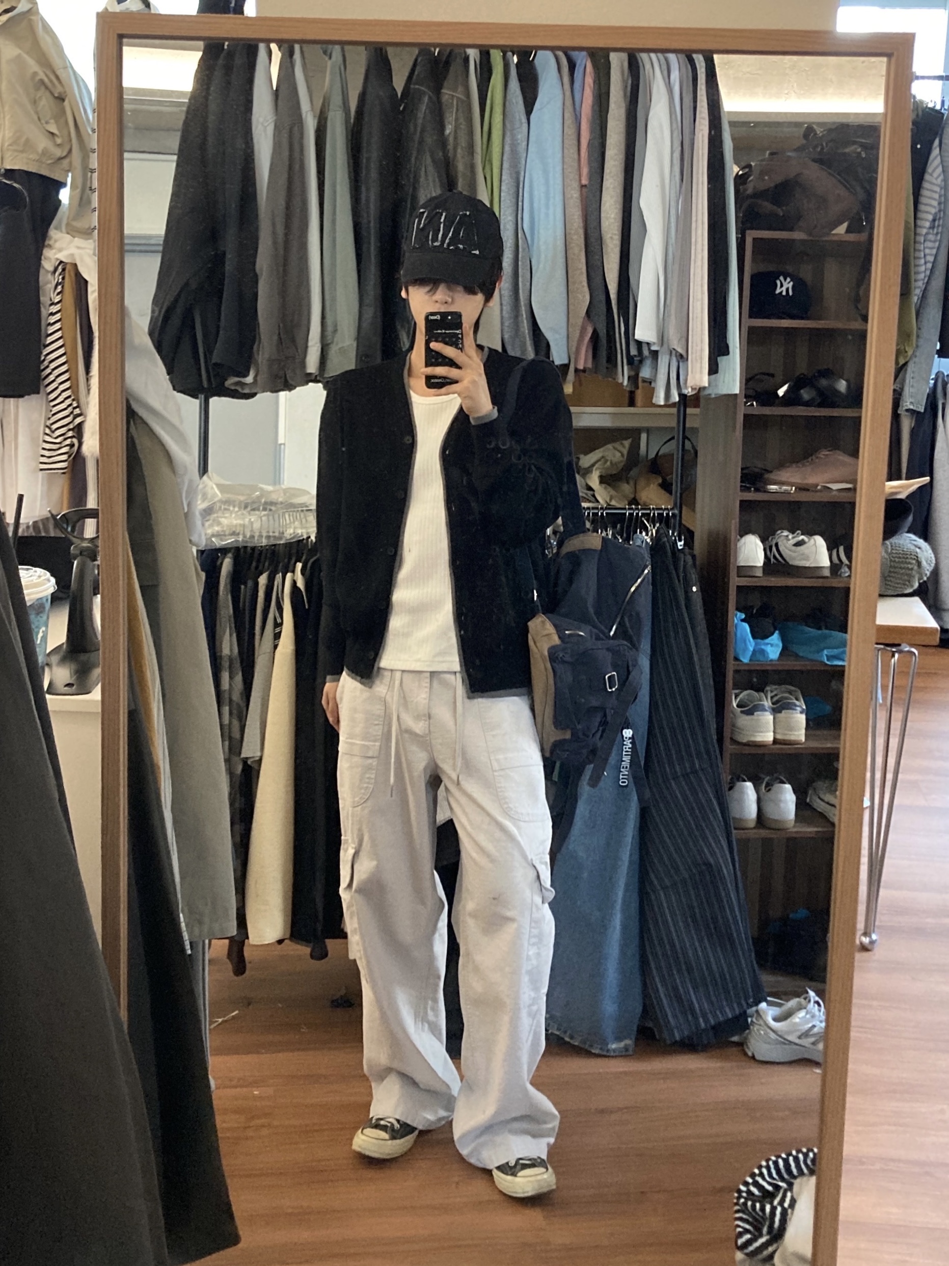 Pocket vintage cargo pants (2color)