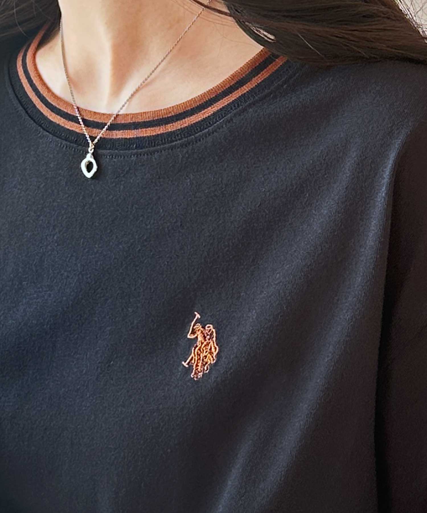 トレイン様用 U.S. POLO ASSN. tシャツ GeeRA別注「U.S. ASSN.」ワンポイント