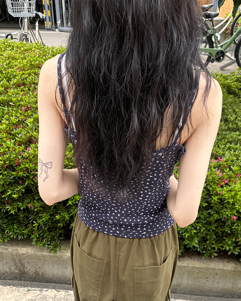 花柄リボンキャミソール | ファッション通販サイト NUGU