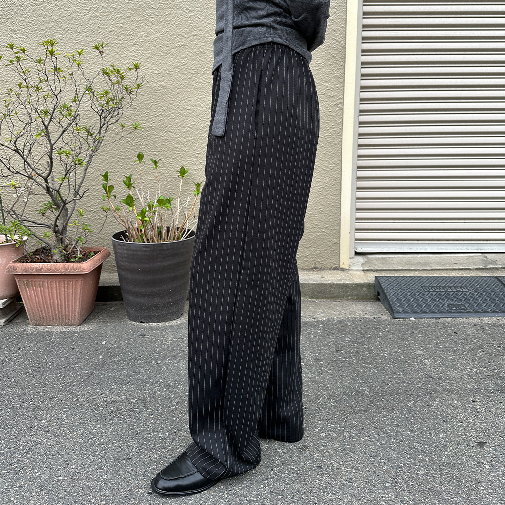 House on the Hill ネイビーストライプ パンツ　　サイズ90 Pants (Navy Stripe) | House on the Hill