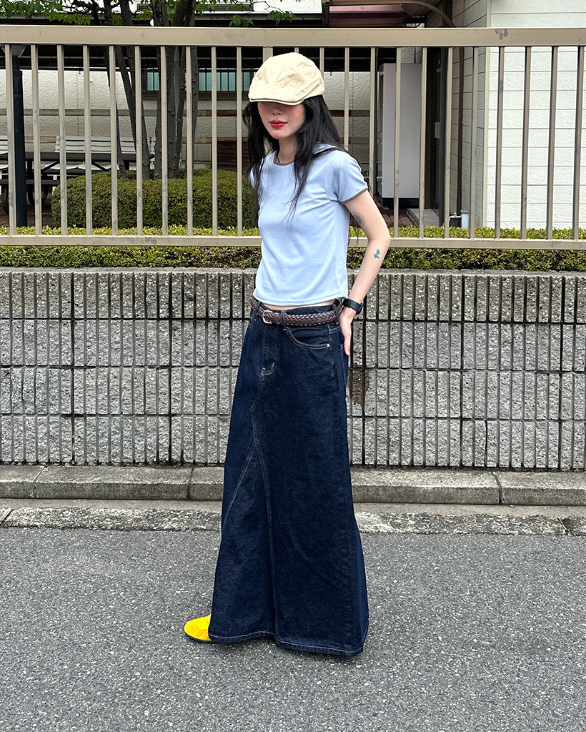 586 ヒスグラ ガール バイカラー ヘンリーネック 白 ネイビー バイカラーブロックリンガーTシャツ | ファッション通販サイト NUGU