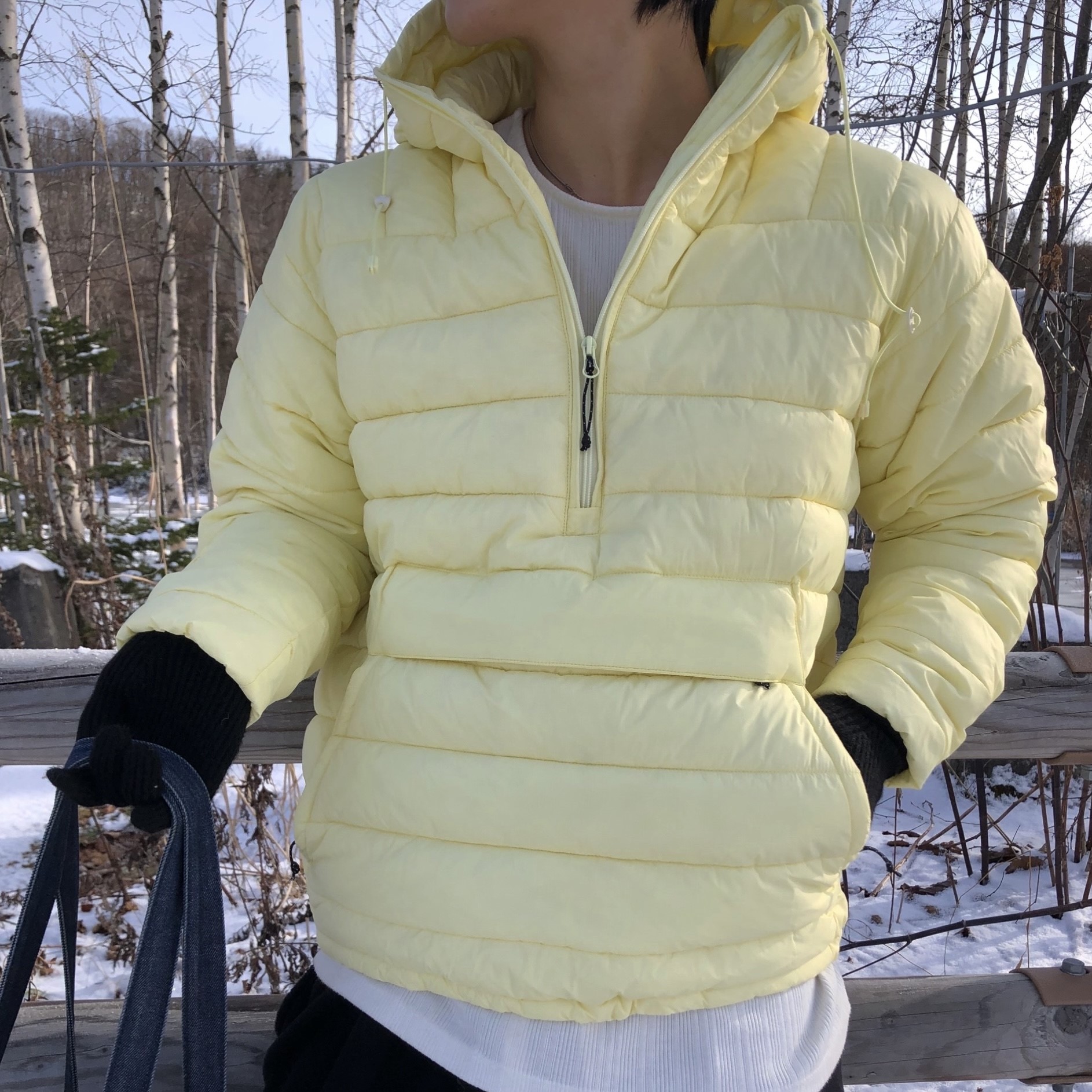 [Vague Pick!] Sapporo anorak padding (2color)