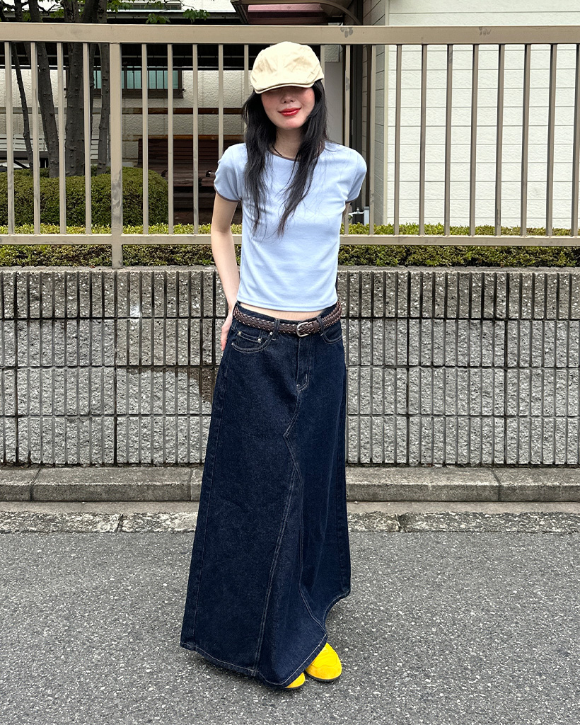 バイカラーブロックリンガーTシャツ | ファッション通販サイト NUGU