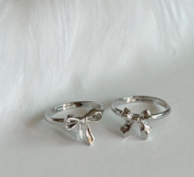 Tiny リボンリング　Faline ミニリボンリング指輪(2type) | ファッション通販サイト NUGU