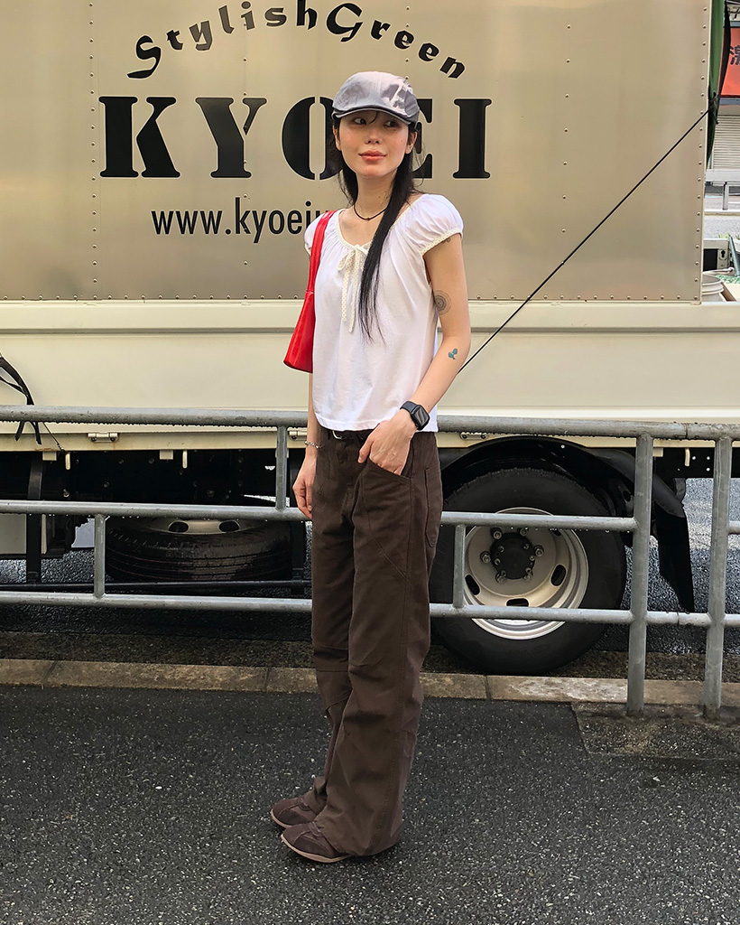 ドットリボンギャザーTシャツ | ファッション通販サイト NUGU
