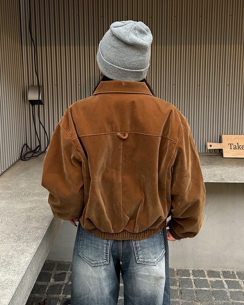 スエードブルゾンジャケット | ファッション通販サイト NUGU