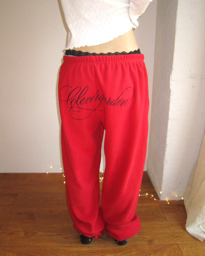 ヒップステッチフリース2wayイージーパンツ