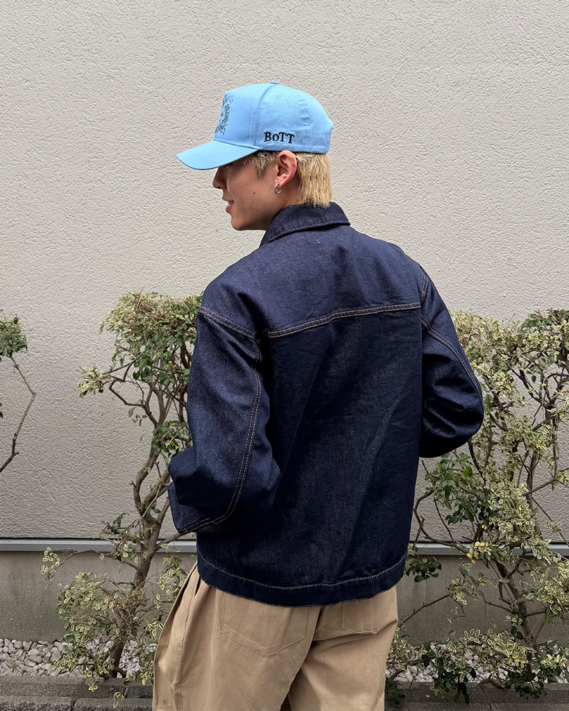 ステッチディテールデニムジャケット | ファッション通販サイト NUGU