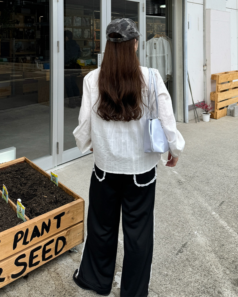 レースラインスウェットパンツ | ファッション通販サイト NUGU