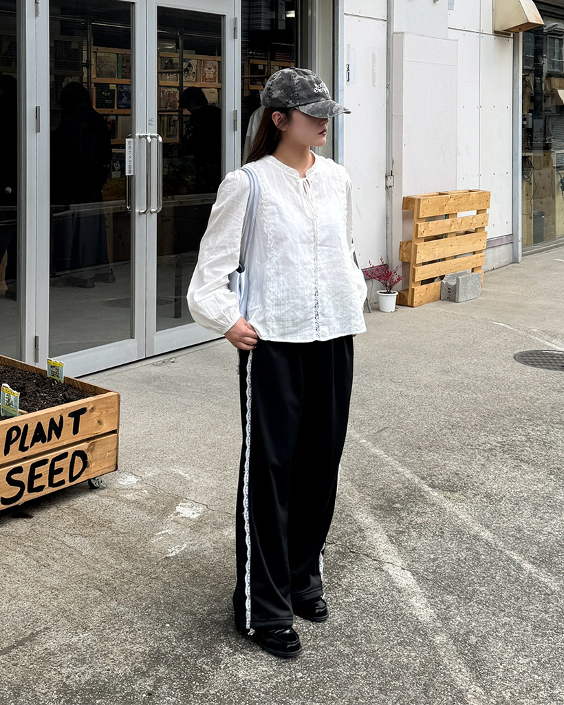レースラインスウェットパンツ | ファッション通販サイト NUGU