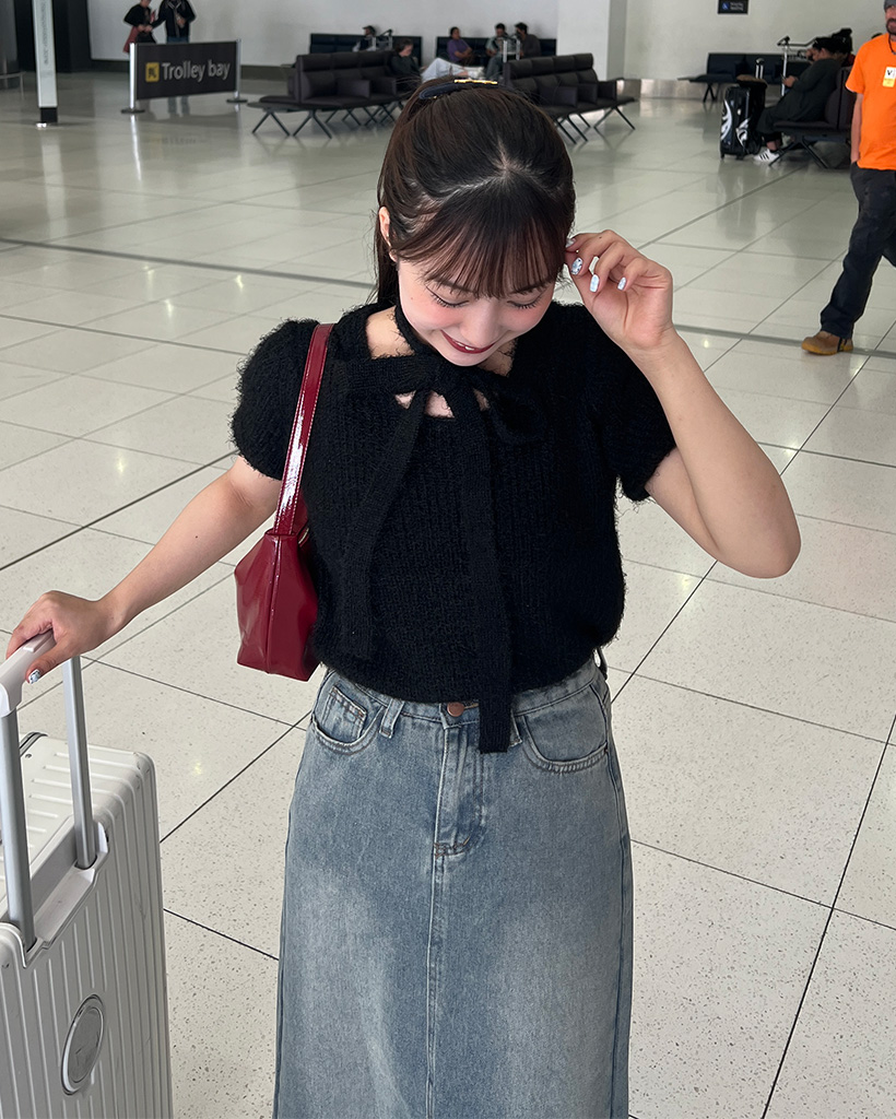 日本未入荷 CHUU★ヴィンテージウォッシュデニムスカート ヴィンテージウォッシュデニムスカート | ファッション通販