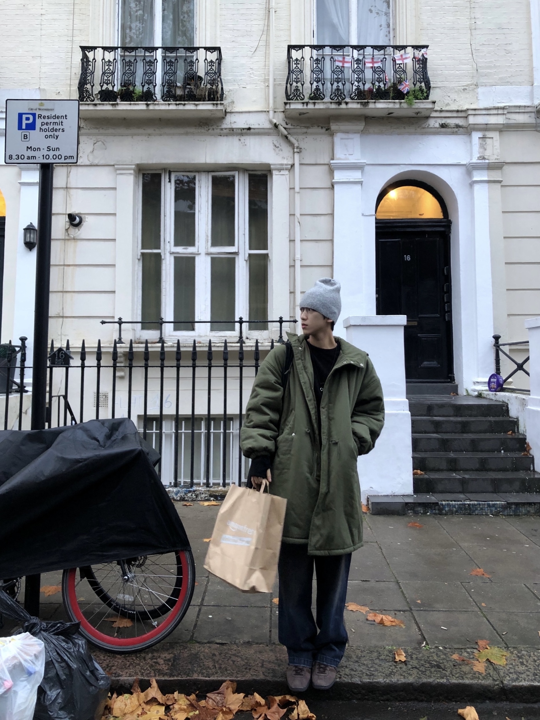 フリース ダウン パーカー