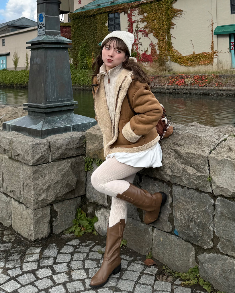 ハイネックビックケーブルニットダブルジップセーター | ファッション