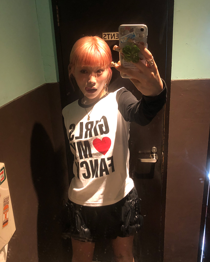 ◇NASTY FANCY CLUB◇ Girls My Fancy Long Sleeve BLACKF24ZB06 FANCY CLUB】GIRLS MY FANCY LONG SLEEVE / 【ファンシークラブ