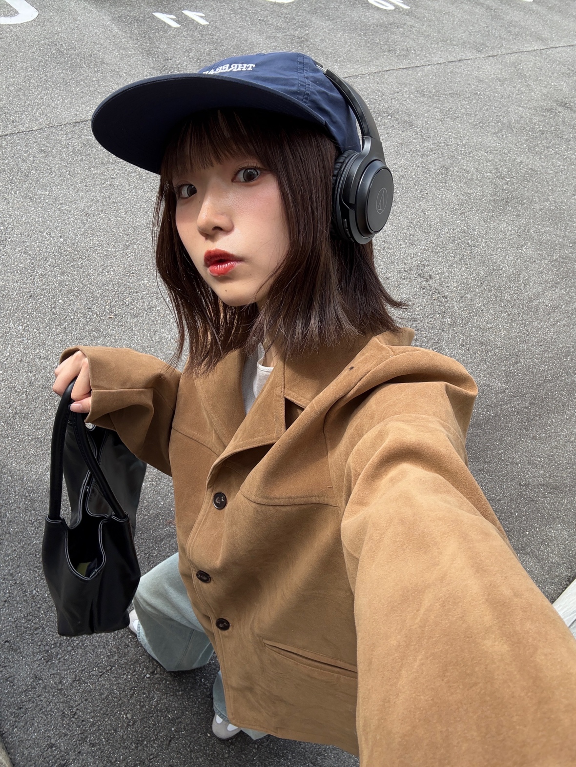 qung TomBOYオーバーサイズJK ラテベージュ　　未使用品 スチャンオーバーサイズスエードジャケット | ファッション通販サイト NUGU