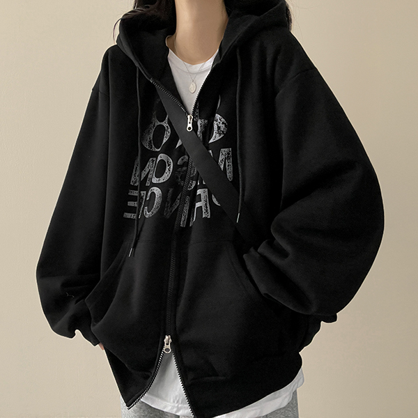 星フード付きパーカー(4color) | ファッション通販サイト NUGU