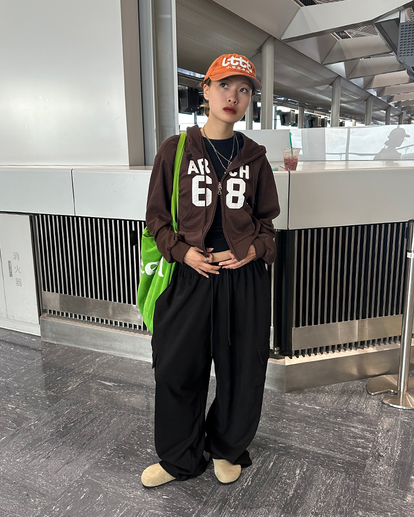 68パッチダブルジップクロップドパーカー | ファッション通販サイト NUGU