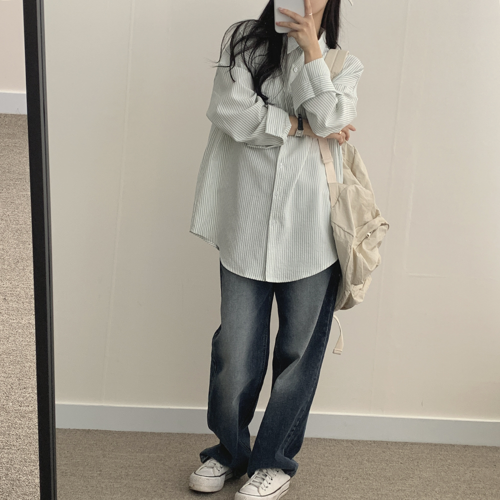 OPEN YY 長袖 Mサイズ plusnao カットソー 長袖 レディース 女性 婦人服 トップス V