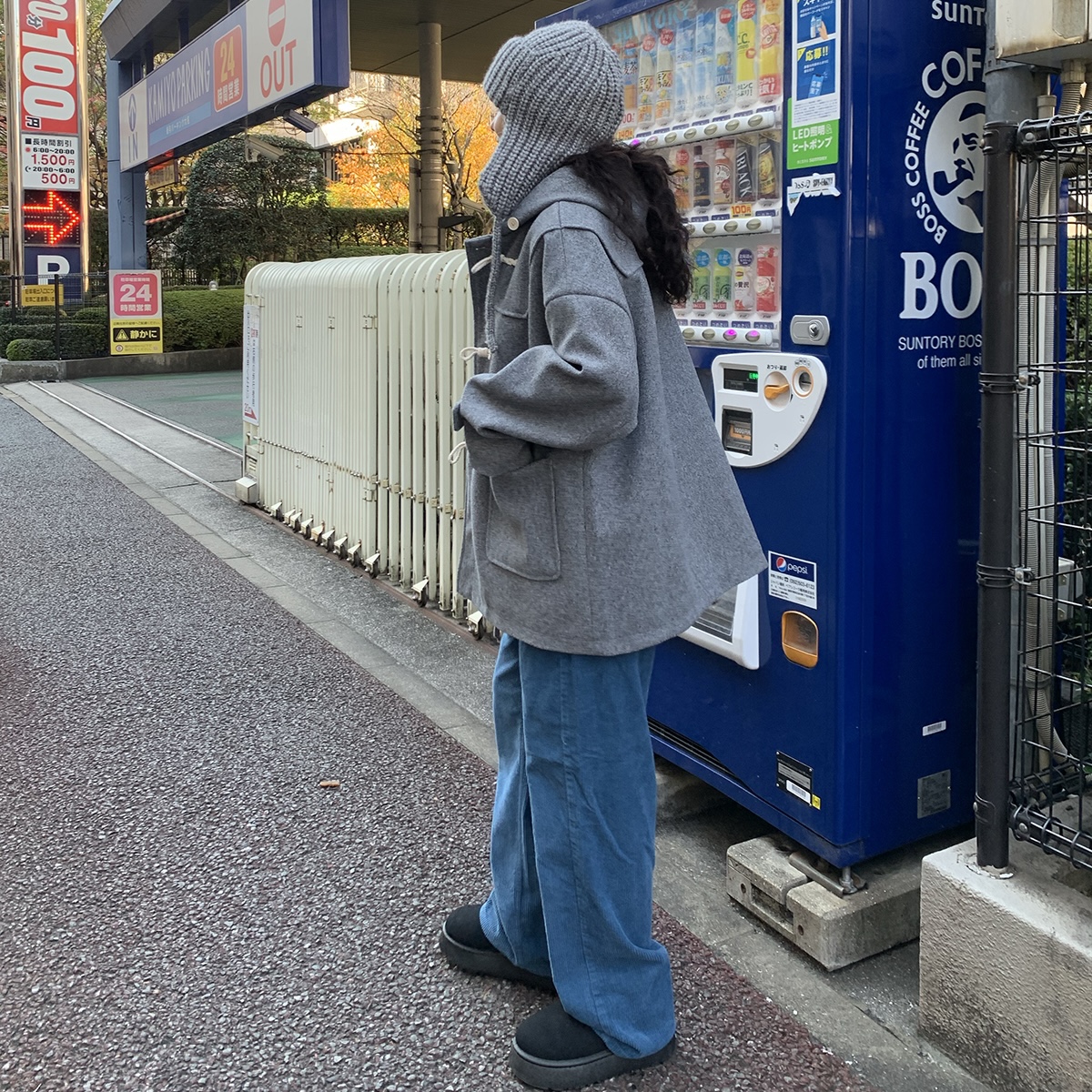 近年　アナイ ダンボールダブルハーフコート　ジャケット　ネイビー　サイズ38 コート|アウター|ANAYI|商品一覧｜ANAYI OFFICIAL ONLINE STORE