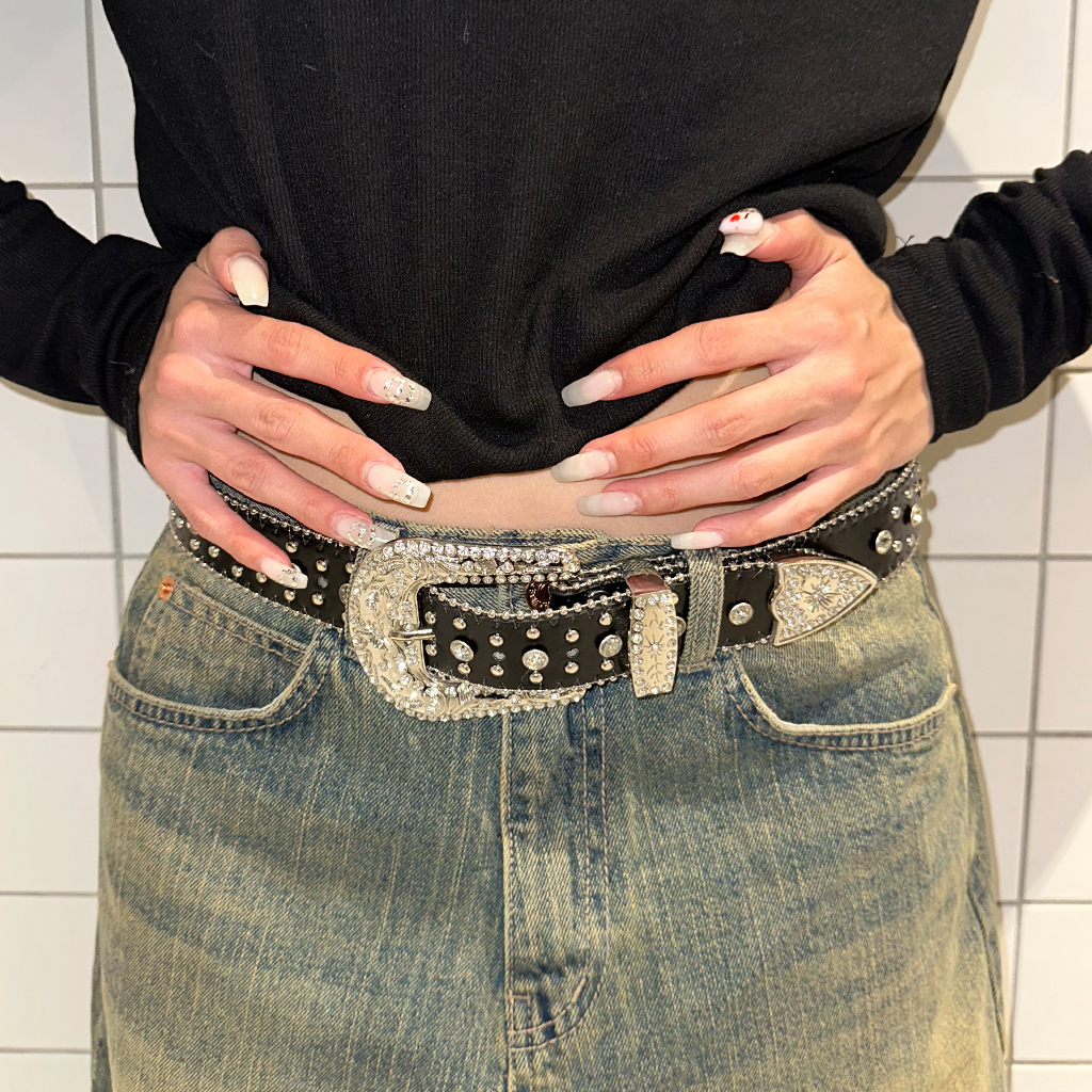 キュービックスタッドベルト | ファッション通販サイト NUGU