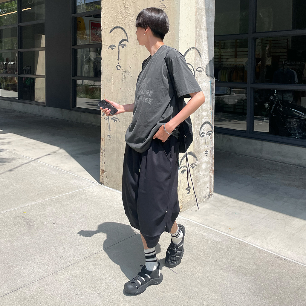ヴァクトーボヤージュ タキシードハーフパンツ ヴァクトーボヤージュ タキシードハーフパンツ vaqutaux voyage