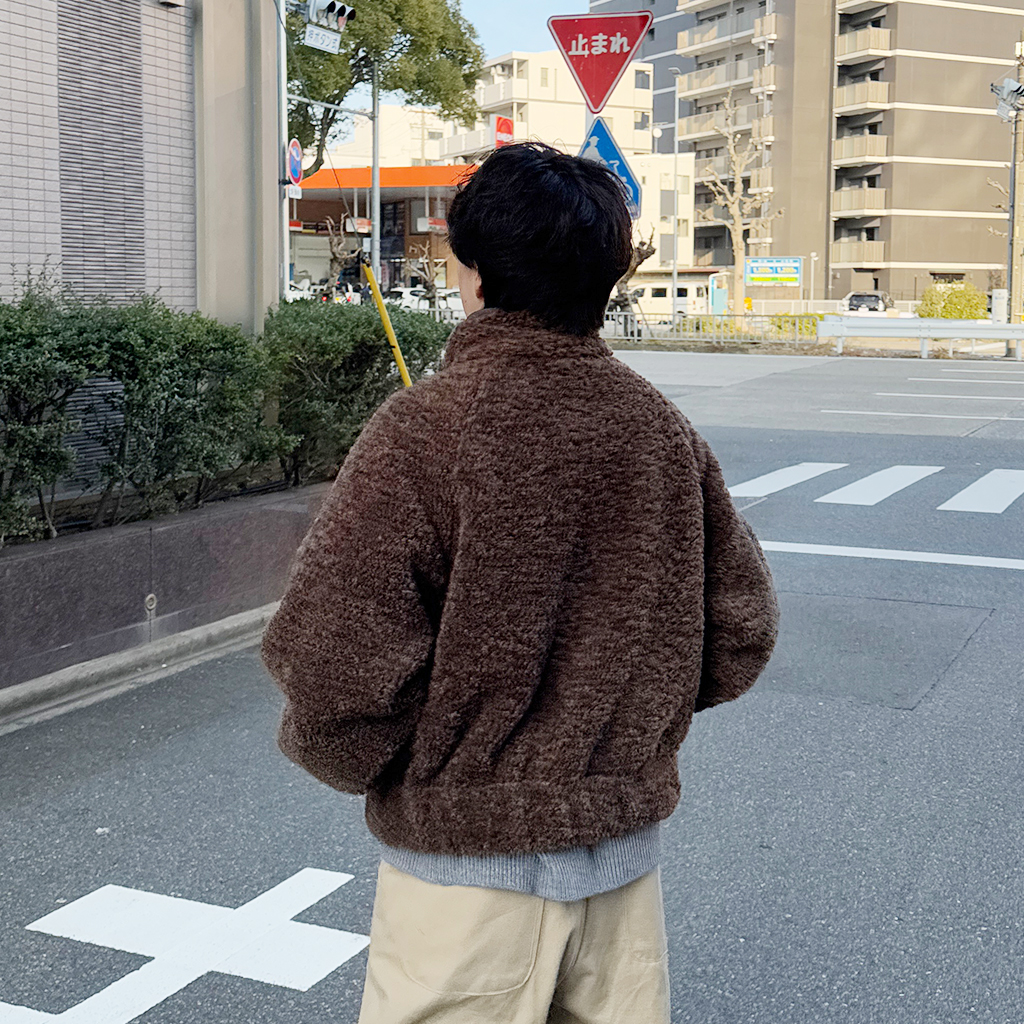 ユニセックス) ブークレハイネックボアジャケット