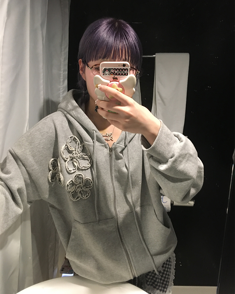 デイジーポイントジップパーカー | ファッション通販サイト NUGU