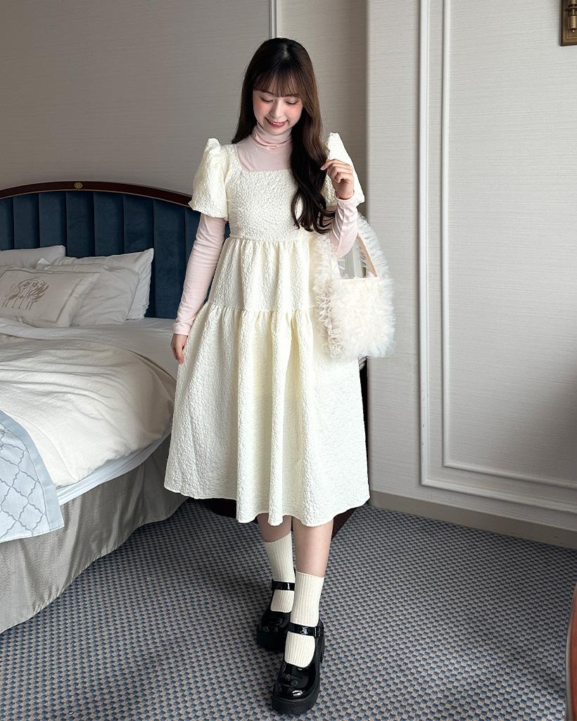 ジャガードリボンワンピース+ 衿付きジャケットセット IMG_1198_GKxE0M3.jpg