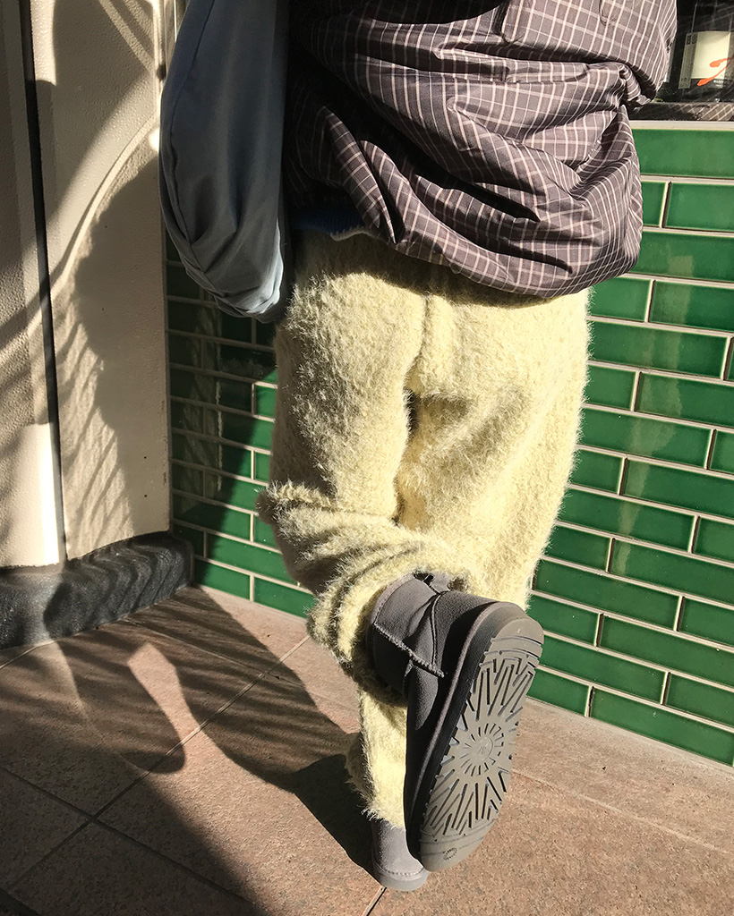 ショートムートンブーツ