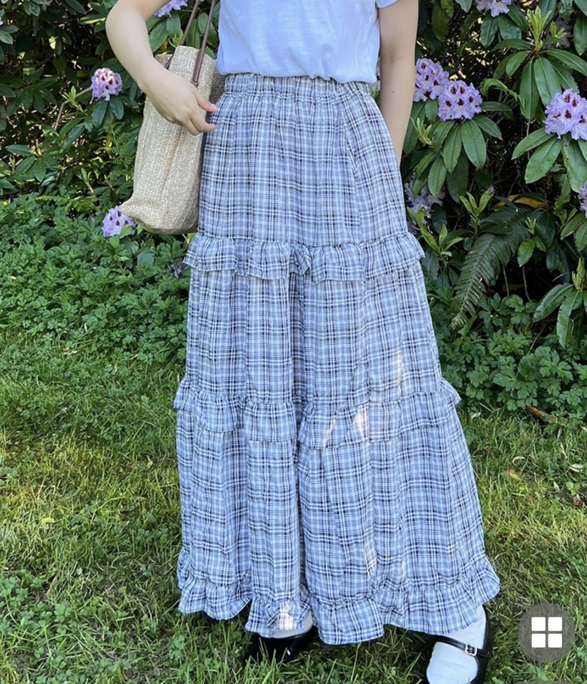 machatt♡チェックロングスカート IMG_2807.jpeg