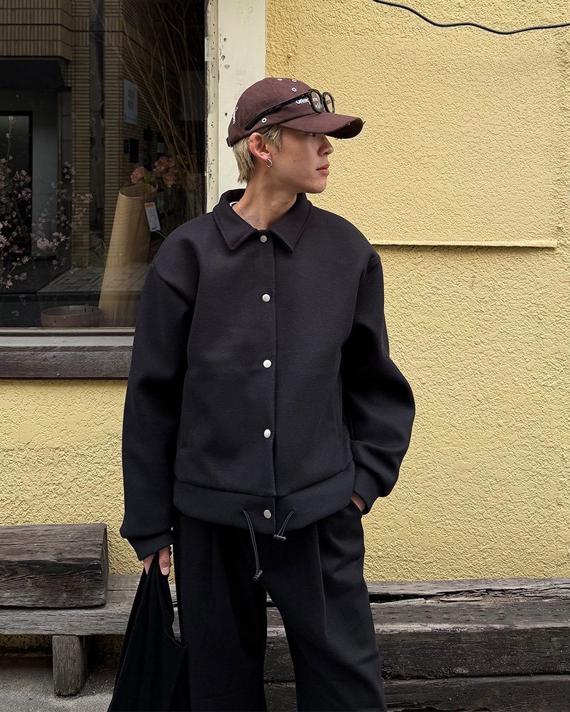 ミニマムクロップストリング付きジャケット