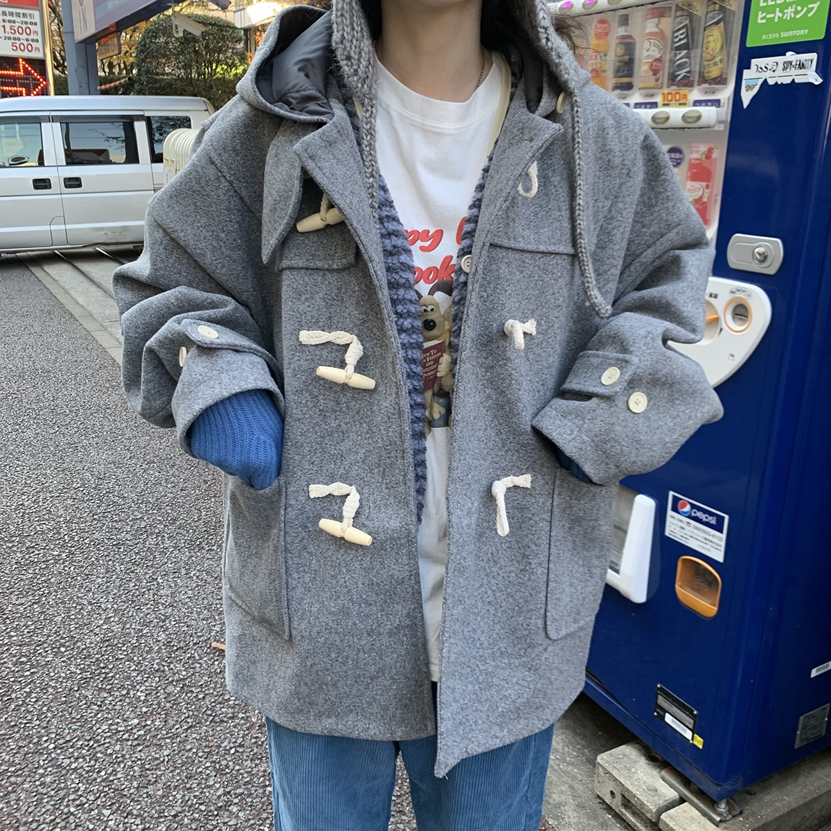 fethers goffa購入　ハーフコート fethers goffa購入 ハーフコート ユニセックス)ダッフルハーフ