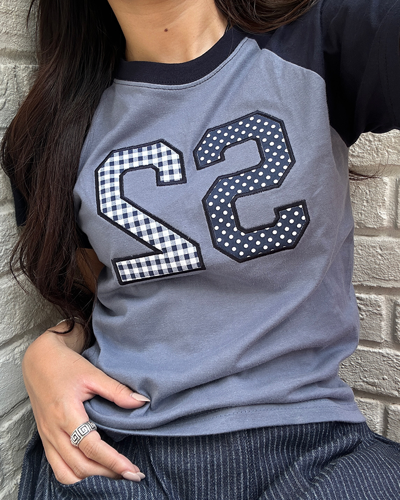 S2パターンパッチラグランTシャツ | ファッション通販サイト NUGU