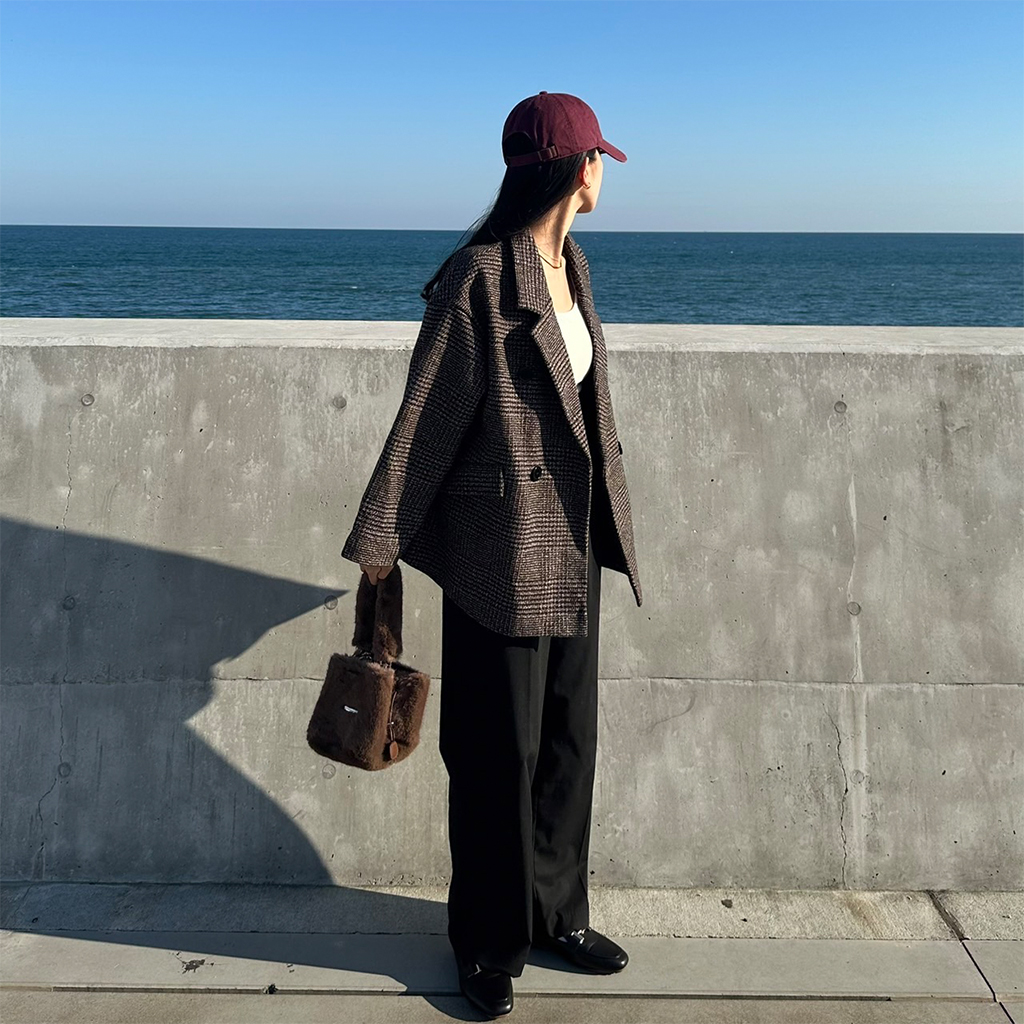 ハウンドトゥース柄ウールジャケット TODAYFUL（トゥデイフル）の「TODAYFUL Houndstooth Wool Jacket