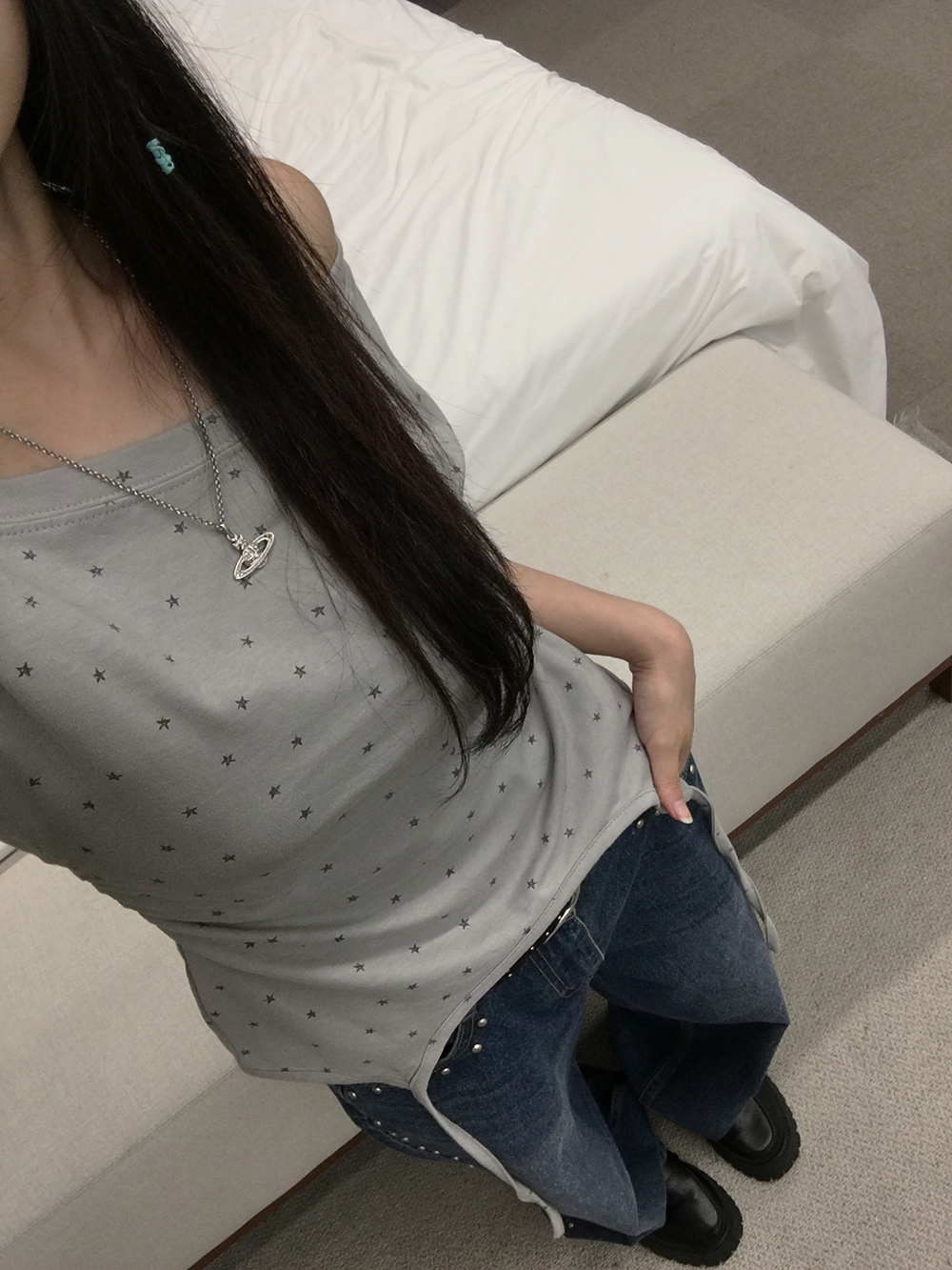 新品 タグ類無し シャーリングホイップTシャツ ブラウン 新色追加/全骨格◎】シャーリングホイップTシャツ