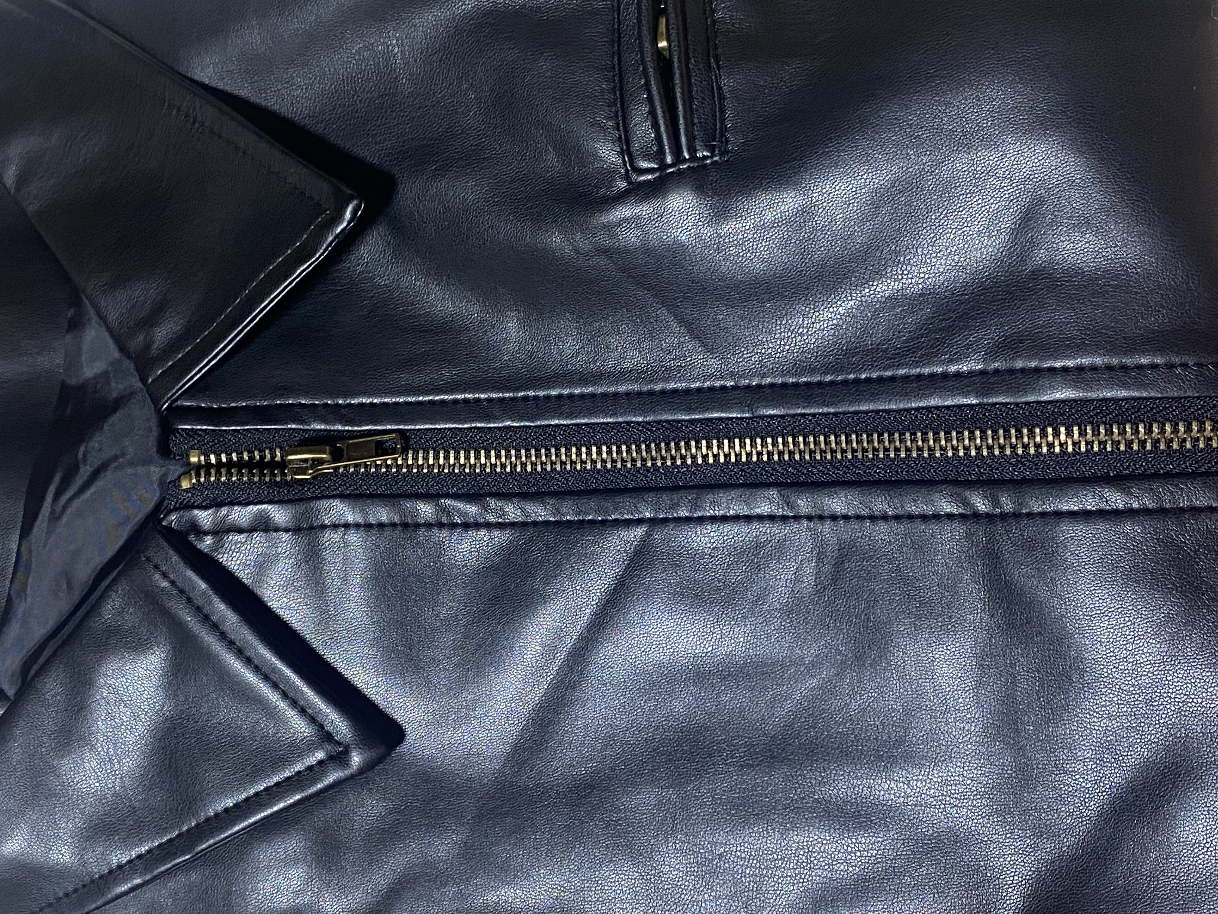 ルーズフィットレザージャケット | ファッション通販サイト NUGU