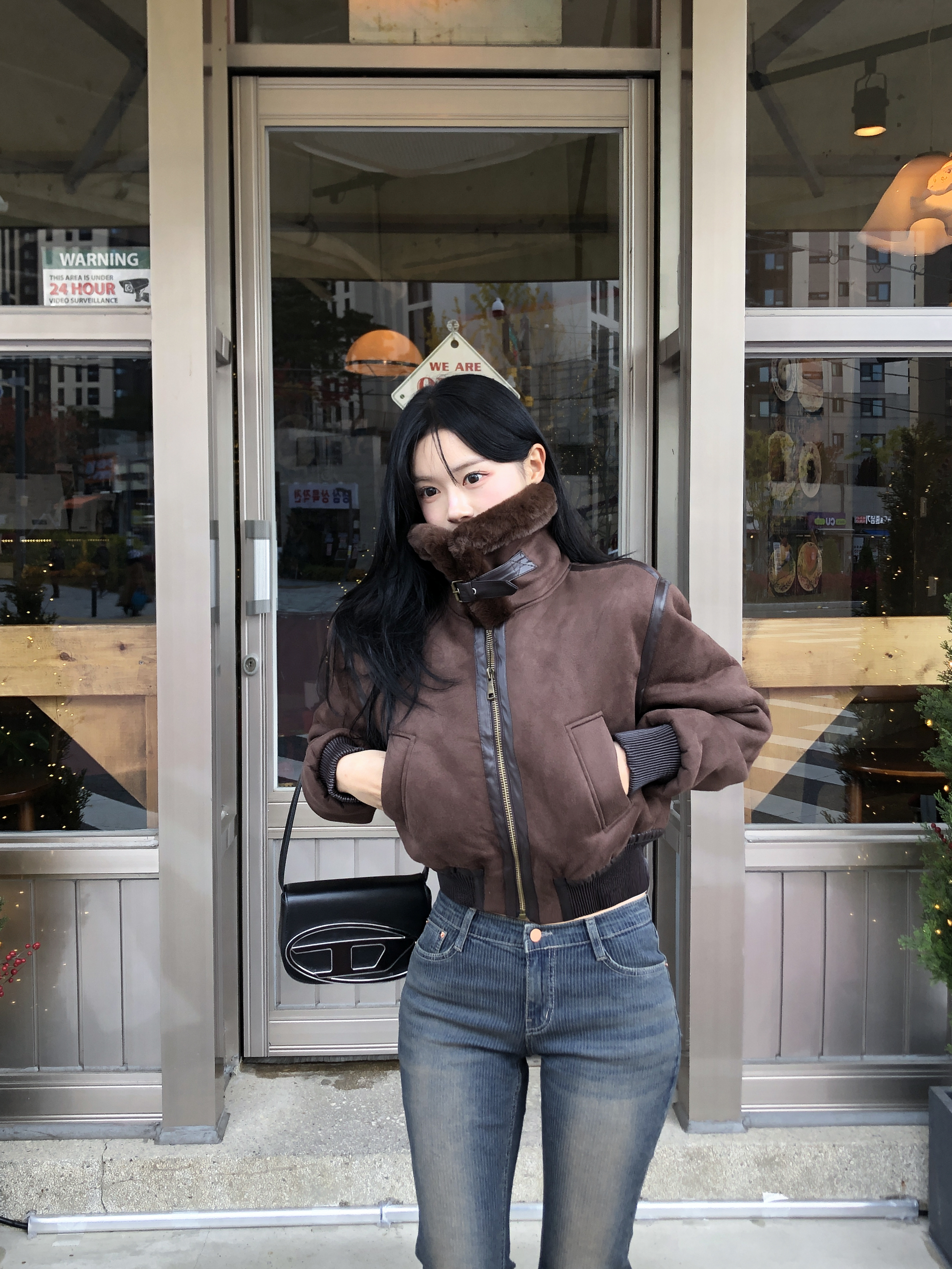 ハイネックミリタリームートンジャケット | ファッション通販サイト NUGU