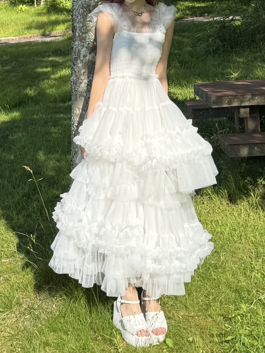 Ballerina” blooming tulle dress | ファッション通販サイト NUGU