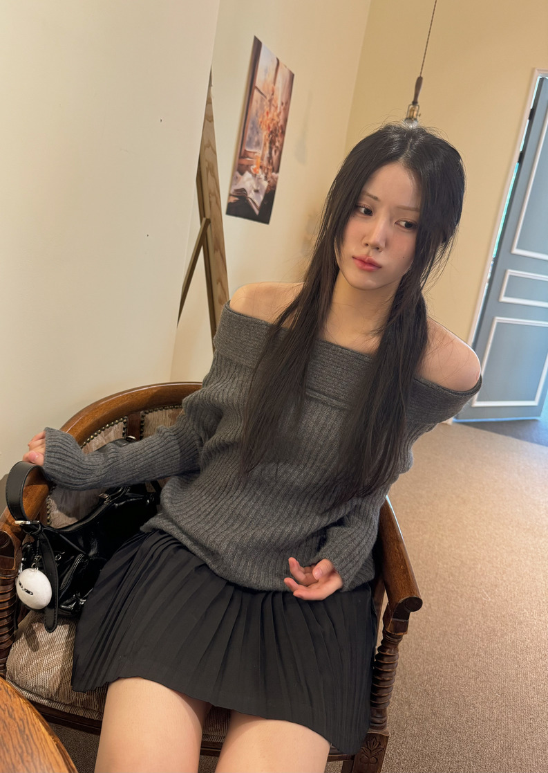 acka off shoulder knit オフショル acka off shoulder knit オフショル acka off shoulder knit
