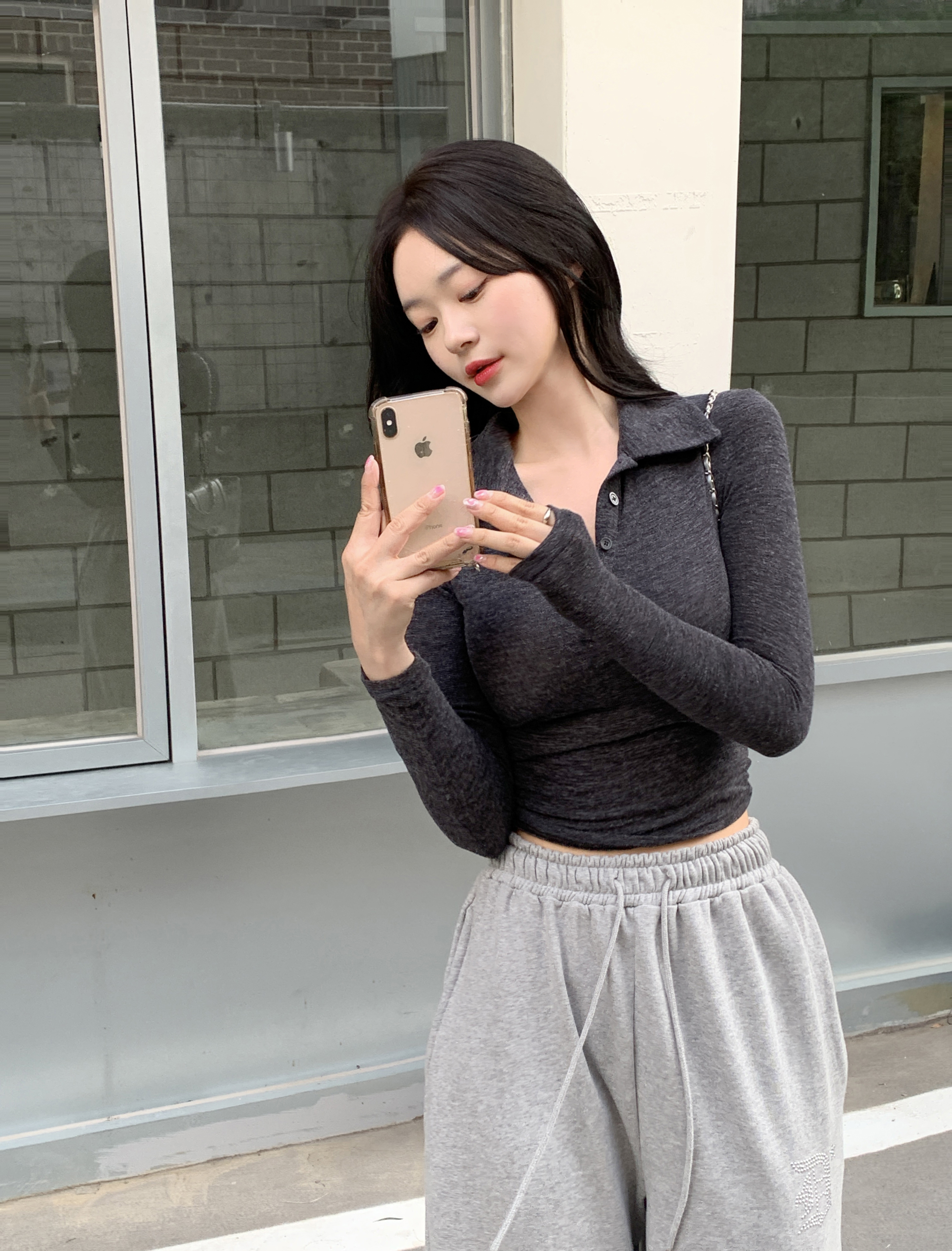 original] シースルーポロシャツ(6color) | ファッション通販