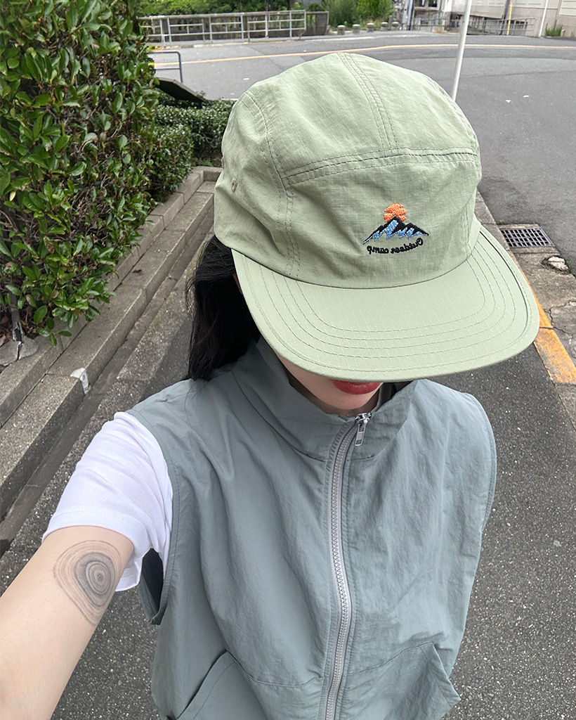 【美品】　WIND AND SEA ×  peakキャンプキャップ WIND AND SEA x Snow Peak 帽子