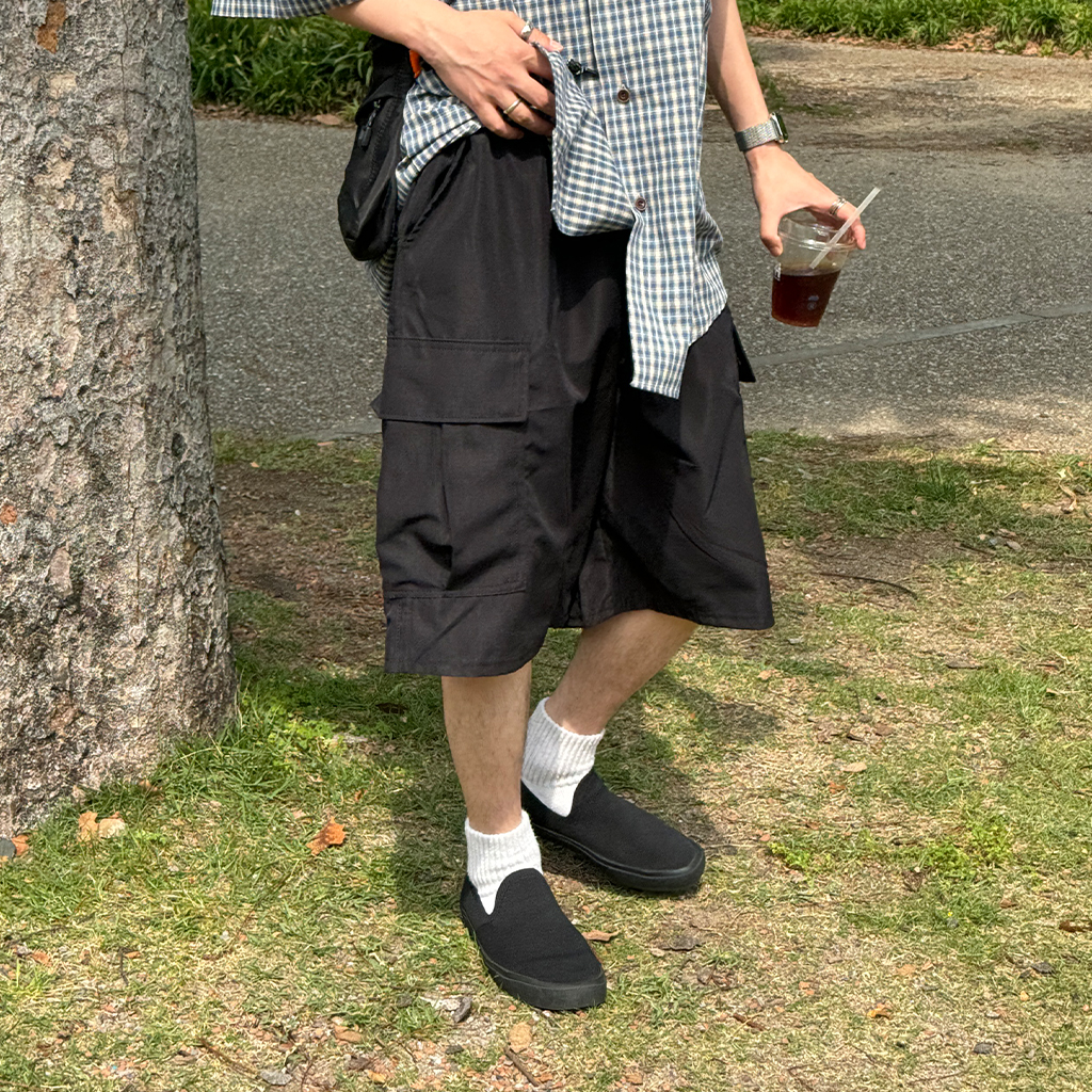 カーゴイージーハーフパンツ