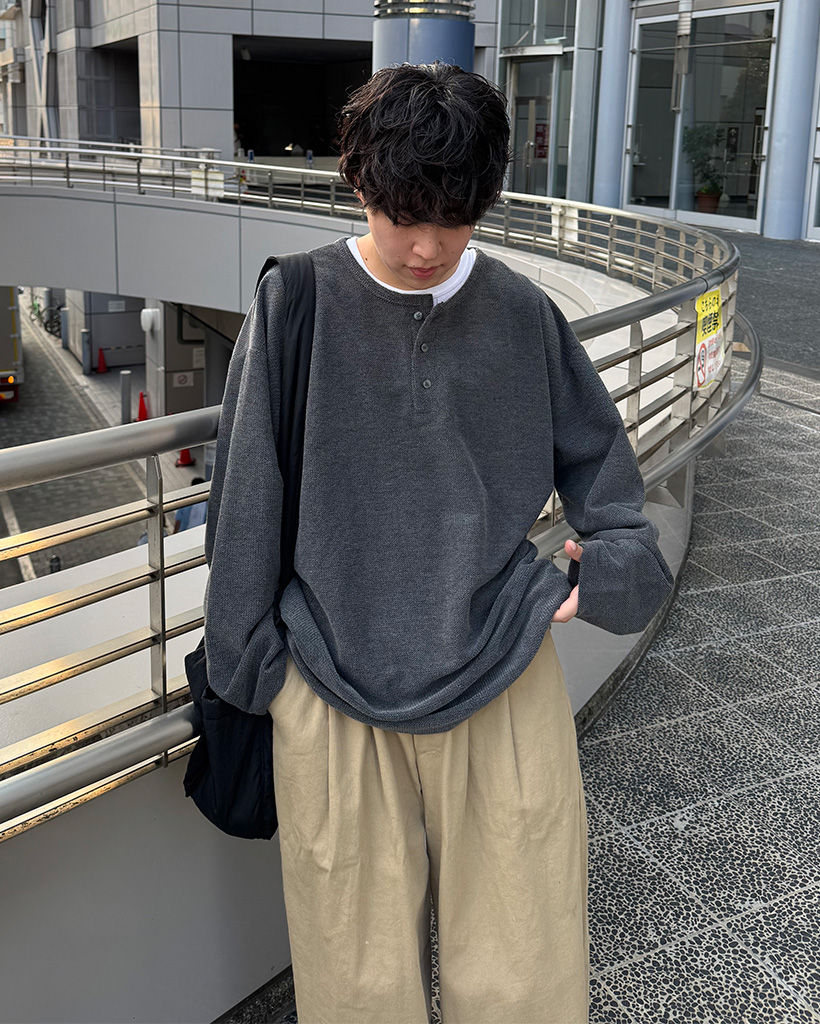 のん☆Drawer☆スタンドカラーシャツ/カーデGY/BK合計3枚おまとめ スタンドカラー長袖Tシャツ | ファッション通販サイト NUGU