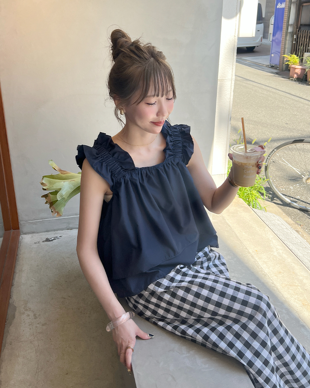 eLLa ニットコクーンパンツ　新品未使用　　送料込 onyvua7255coode-8.jpg