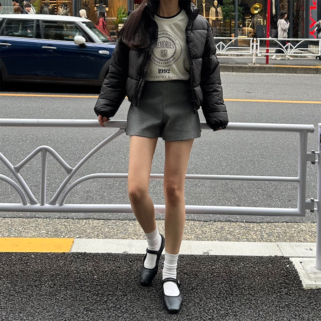 サイドファスナーショートパンツ | ファッション通販サイト NUGU
